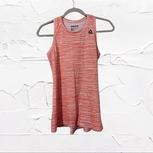 Reebok | Orange and White Athletic Tank